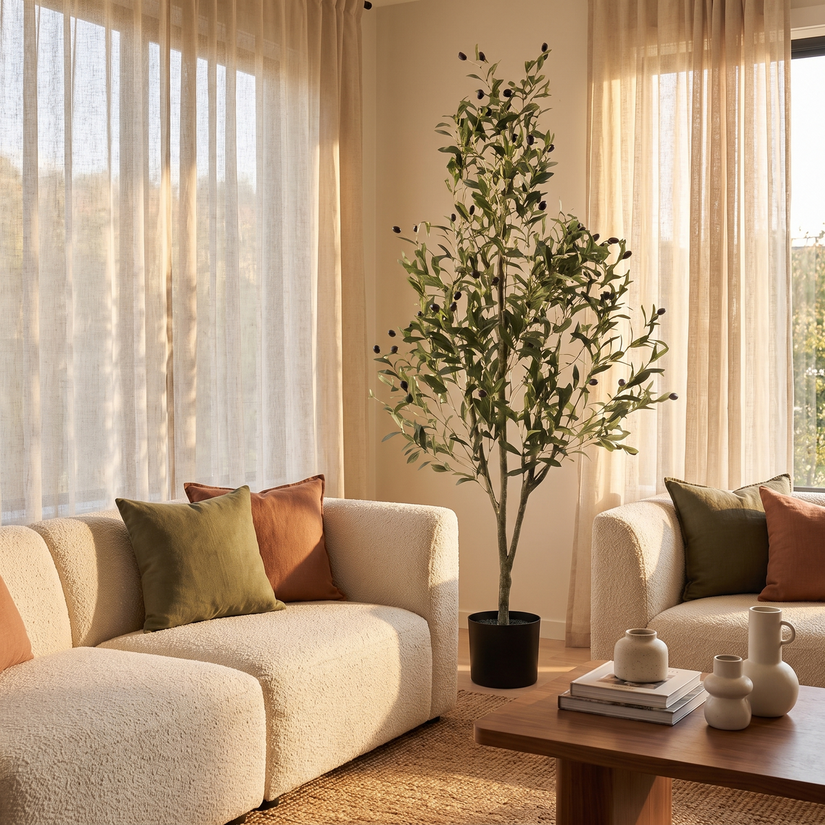 Oliva 180 cm Artificial Olive Tree lifestyle photo 1