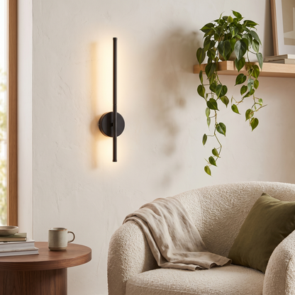 Solenne Cordless Magnetic LED Wall Sconce Set of 2 lifestyle photo 4