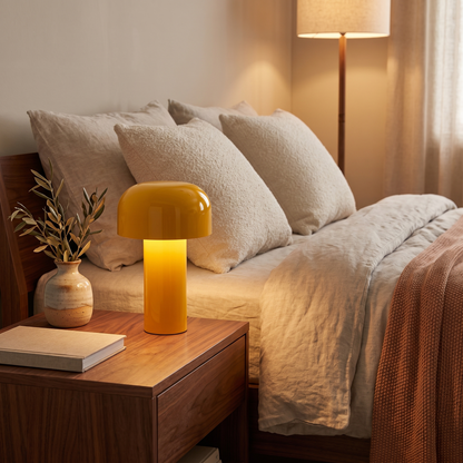 Mira Cordless Mushroom Table Lamp lifestyle photo 1