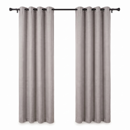 Linnea Faux Linen Blackout Curtain