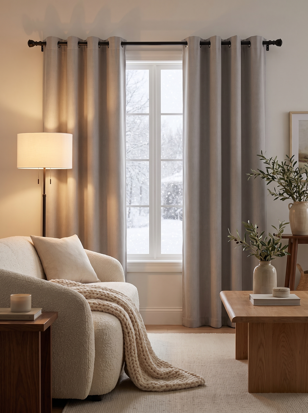 Quieter, Warmer Rooms